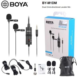 Boya Universal Microphone (DOUBLE MIC)