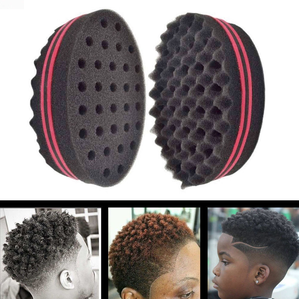 2in1 Hair curl sponge