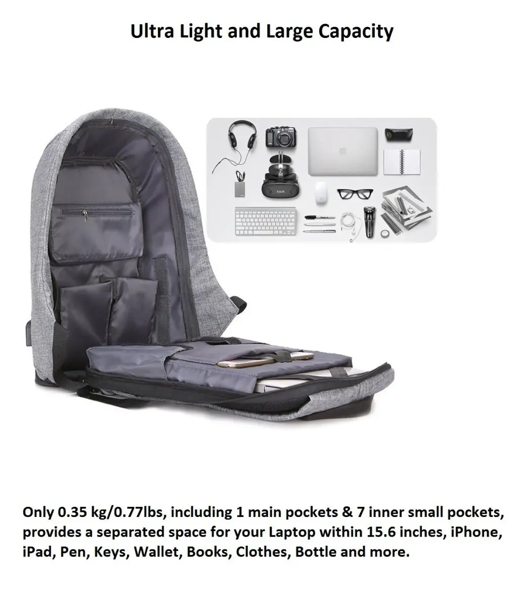 Anti-theft Laptop Backpack Laptop Bag EthioSuQ