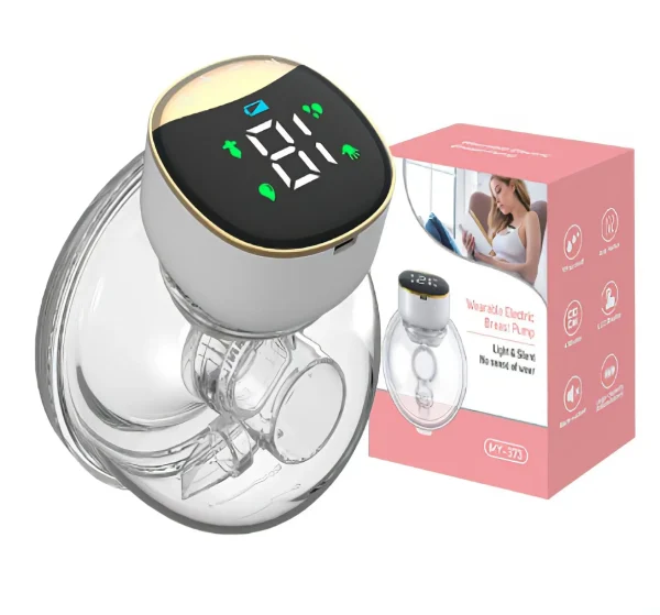 Wearable and Rechargeable Electric Breast Pump