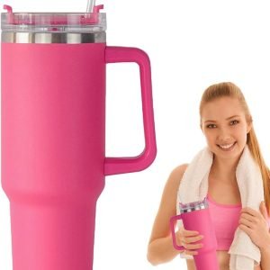 Portable Car Straw Coffee Insulation Cup
