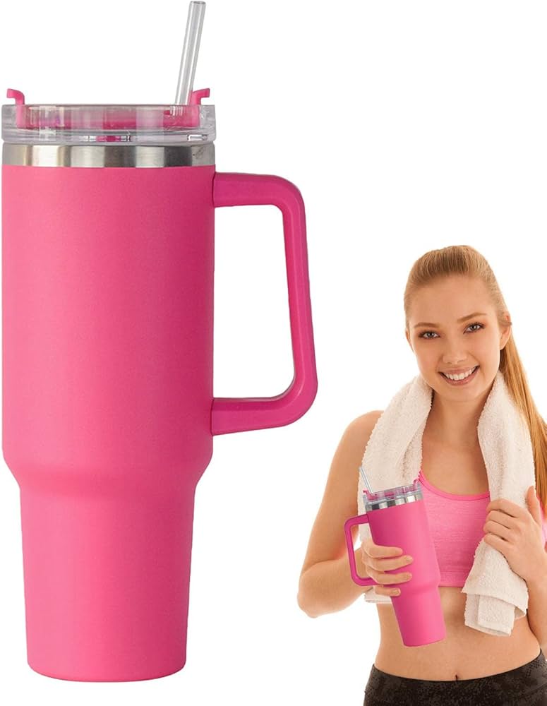 Portable Car Straw Coffee Insulation Cup