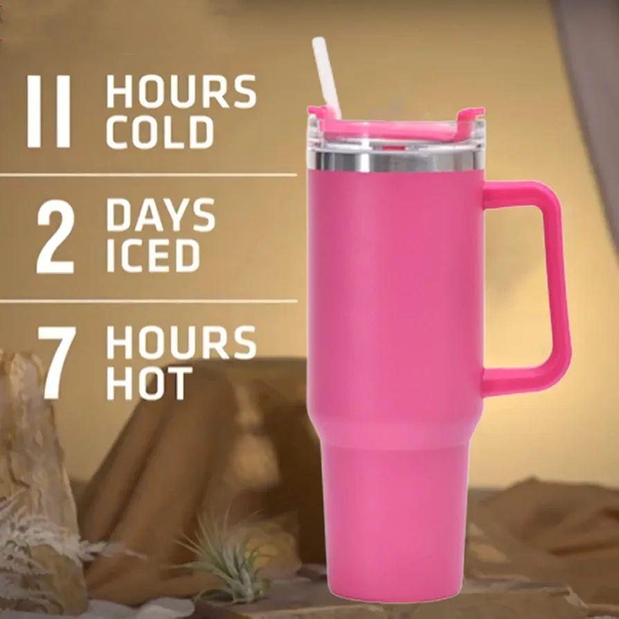 Portable Car Straw Coffee Insulation Cup - Image 4