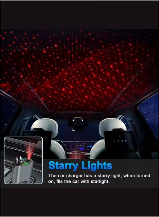 Fast Car Charger with Star Light