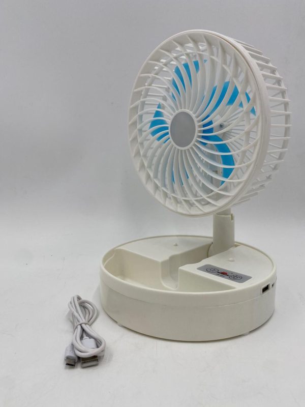 Rechargeable Foldable Table Fan - Image 2