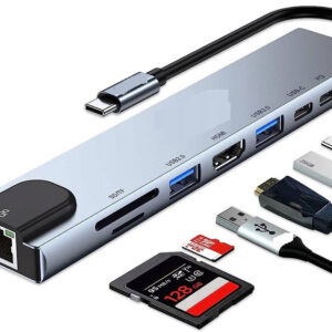 8in1 USB C HUB Adapter