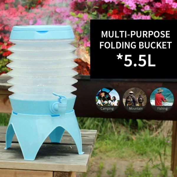 Collapsible Water Container Dispenser
