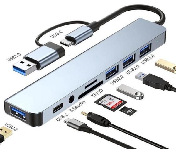 8in1 USB HUB Adapter - Image 3