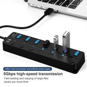 7 Port High Speed USB Hub3.0