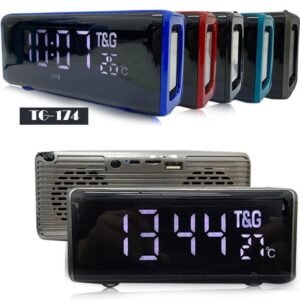 Portable Wireless Clock Speaker
