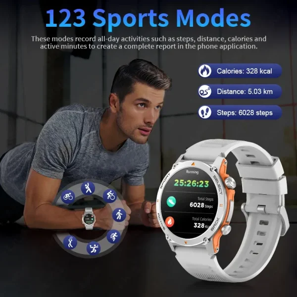 TELZEAL AMOLED T6 SMARTWATCH - Image 4