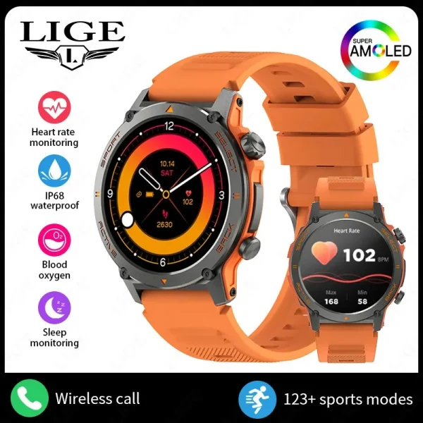 TELZEAL AMOLED T6 SMARTWATCH - Image 2