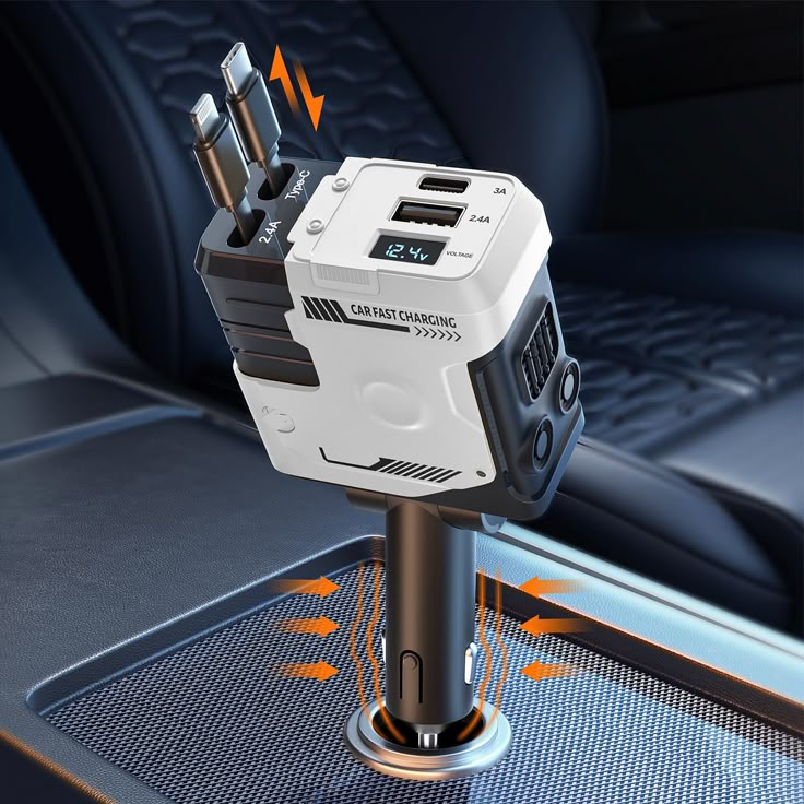 4in1 Fast Car Charger