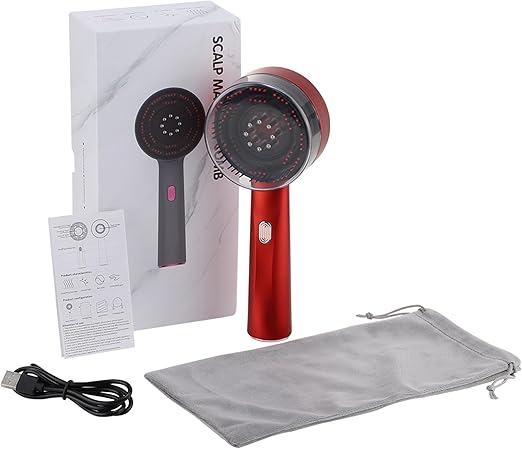Red Light Electric Scalp Massager - Image 4