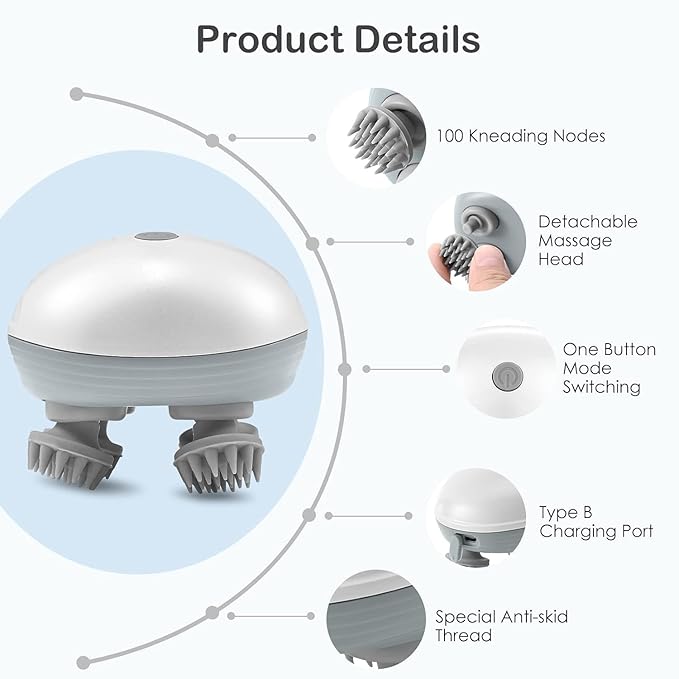Rechargeable Electric Scalp Massager - Image 3