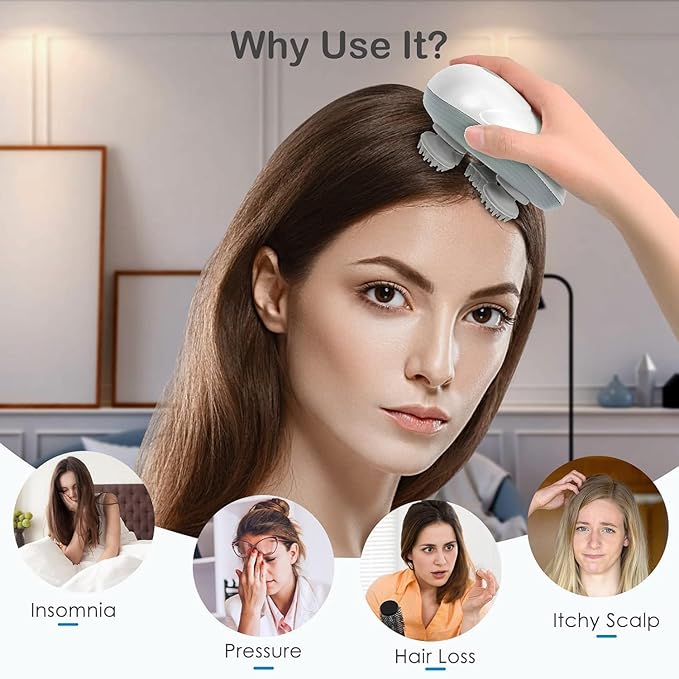 Rechargeable Electric Scalp Massager - Image 2