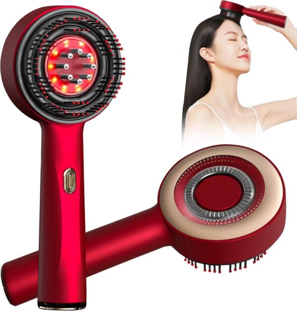 Red Light Electric Scalp Massager