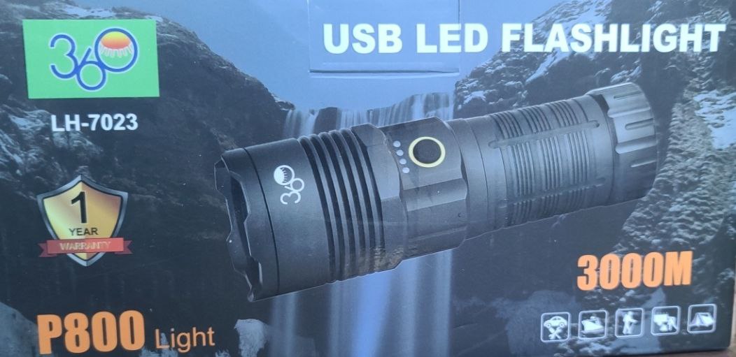Led Rechargeable Flashlight - Image 2