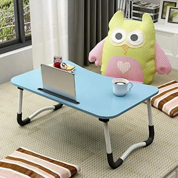 Foldable & Portable Laptop Table with Cup Holder