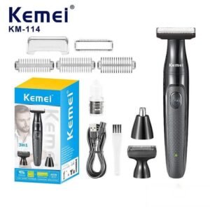 Kemei 3-in-1 Professional Body Trimmer