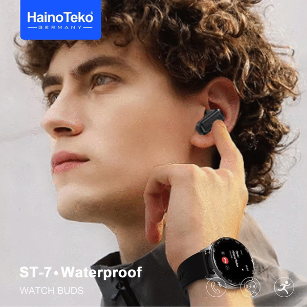 HainoTeko ST-7 Smartwatch with earbuds