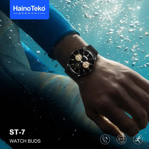 HainoTeko ST-7 Smartwatch with earbuds