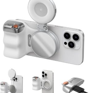 2in1 TELESIN Magnetic Grip with Ring Light