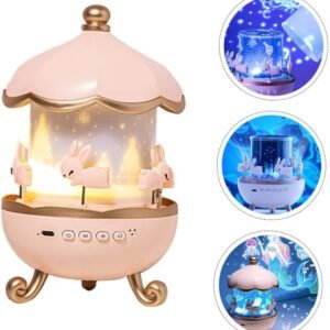 Rechargeable Rotating Projector Lamp