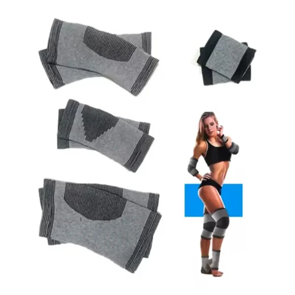 8-Piece Full Body Support for Sports & Fitness