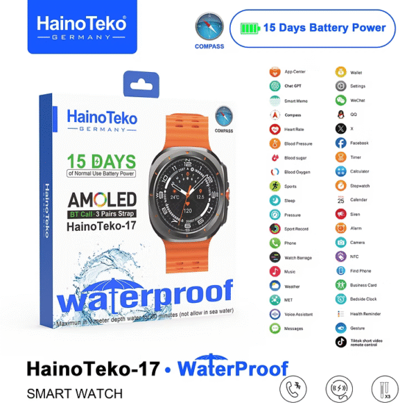 HainoTeko-17 Smart Watch