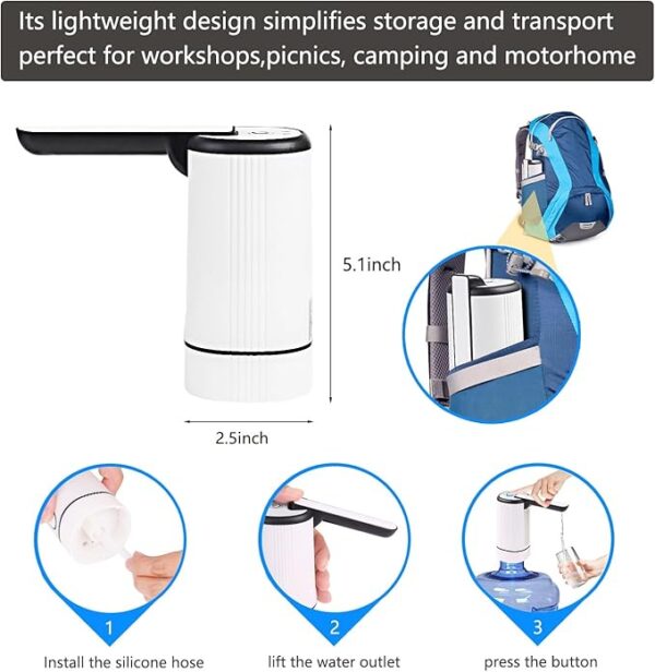 Foldable Water Dispenser Pump - Image 4