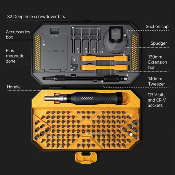 145in1 Precision Screwdriver Set - Image 4