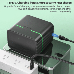 Ch-08 Battery Charger with 8 Rechargeable Batteries