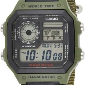 Casio Watch with Cloth Band