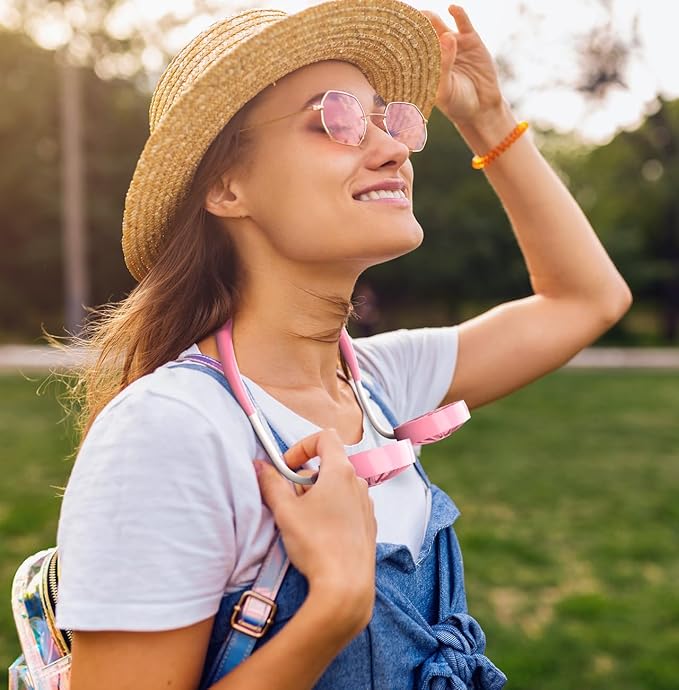 Wearable Dual Neck Fan - Image 3