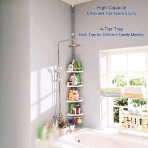 Adjustable Bathroom Corner Shelf