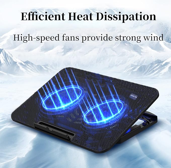 Laptop Cooling Fan with Stand