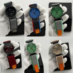 Cloth Band Casio Watch