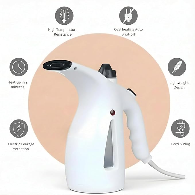 2in1 Garment & Facial Steamer