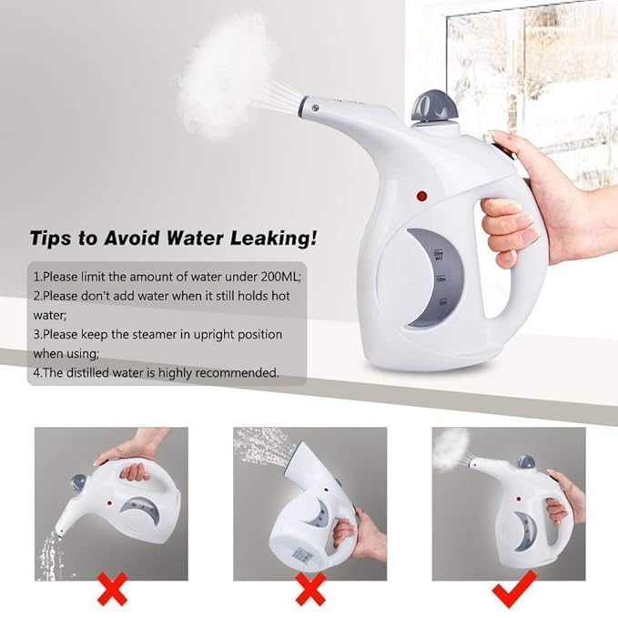 2in1 Garment & Facial Steamer