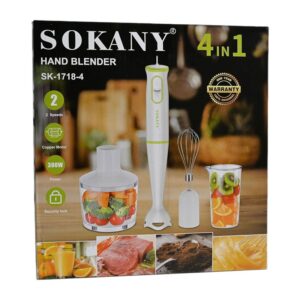 Sokany 4in1 Hand Blender
