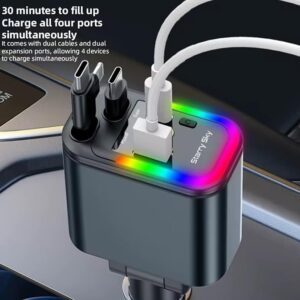 5in1 Multifunction Car Charger