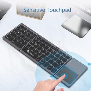 Wireless Keyboard with Touch Mouse