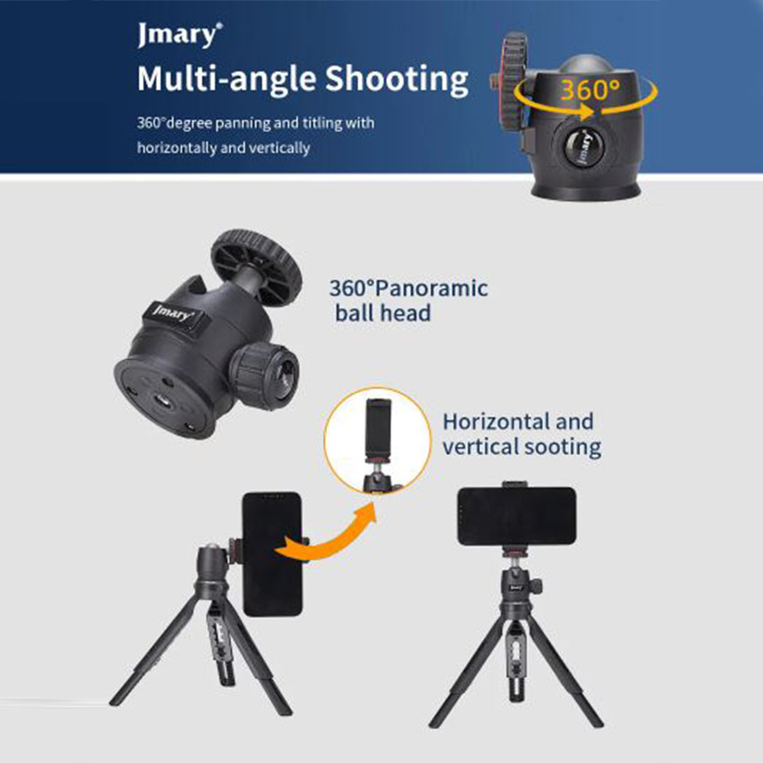 Jmary Portable Tabletop Tripod
