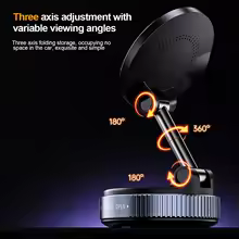 Wireless Charging Vacuum Suction Phone Holder - Image 4