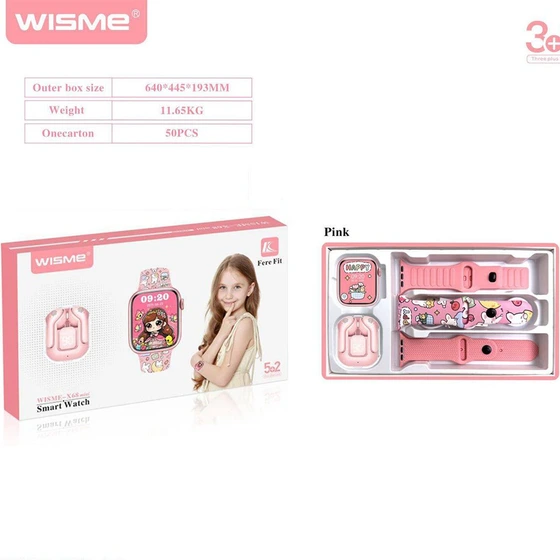 Wiseme X68 Smartwatch with Earbuds